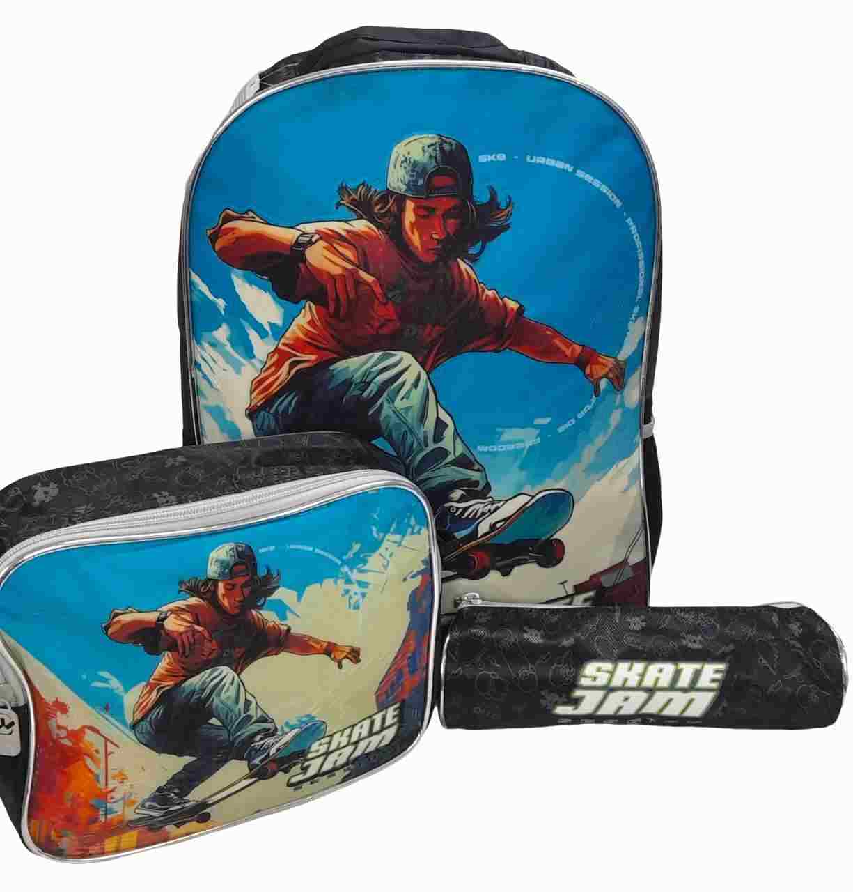 MOCHILA SKATISTA 3P�S